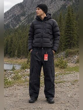 The North Face HyVent Monte Cargo Snow Pants XL Waterproof Ski